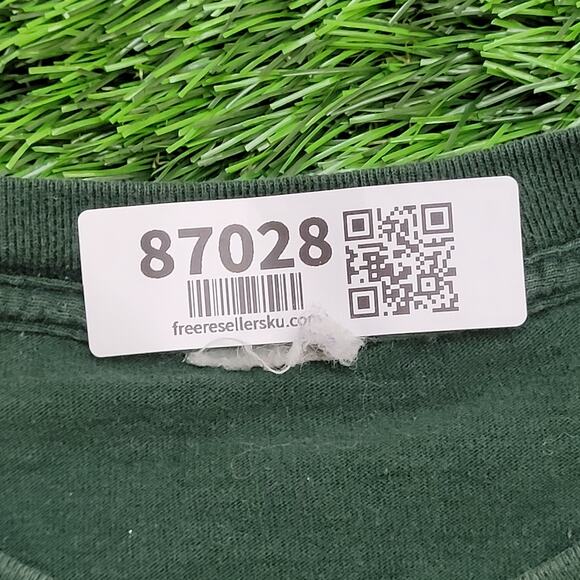 Vintage 90s Represent Hip-Hop Shirt Womens XL 23x27 Green - Picture 4 of 11